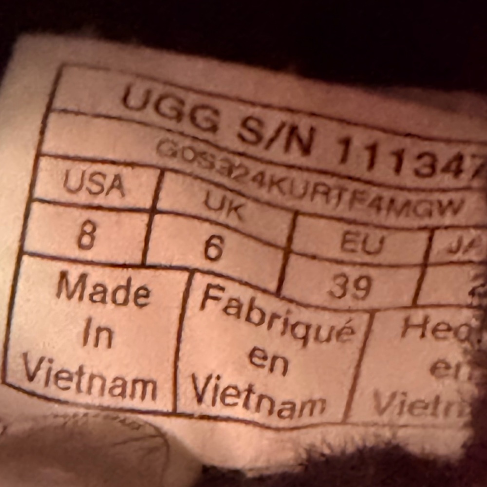 UGG Black Slippers - Picture 6 of 6